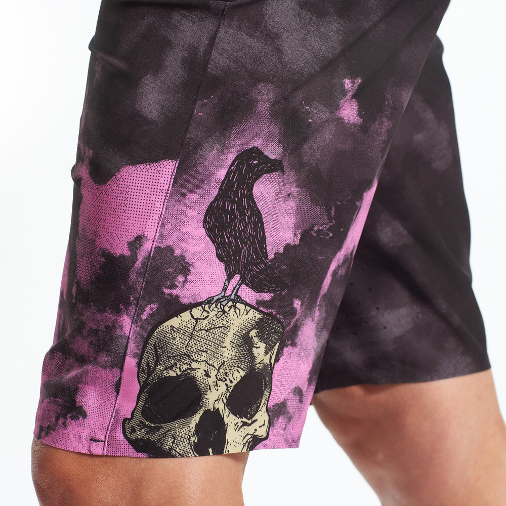 Grateful Dead x PEARL iZUMi Men's Waterproof Hiking Shorts - Lightweight Quick-Dry Outdoor Adventure Pants for Camping, Cycling & Trail Running
