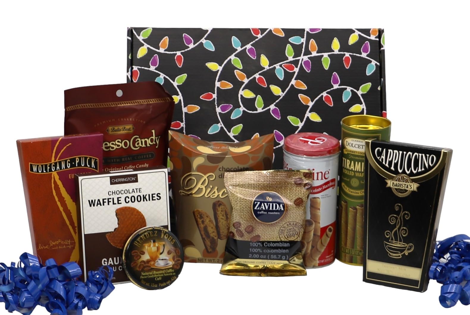 Festive Holiday Gift Basket - Premium Assorted Treats & Snacks Box for Christmas, Hanukkah & New Year Celebrations | Perfect for Corporate Gifts, Family Gatherings & Holiday Parties
