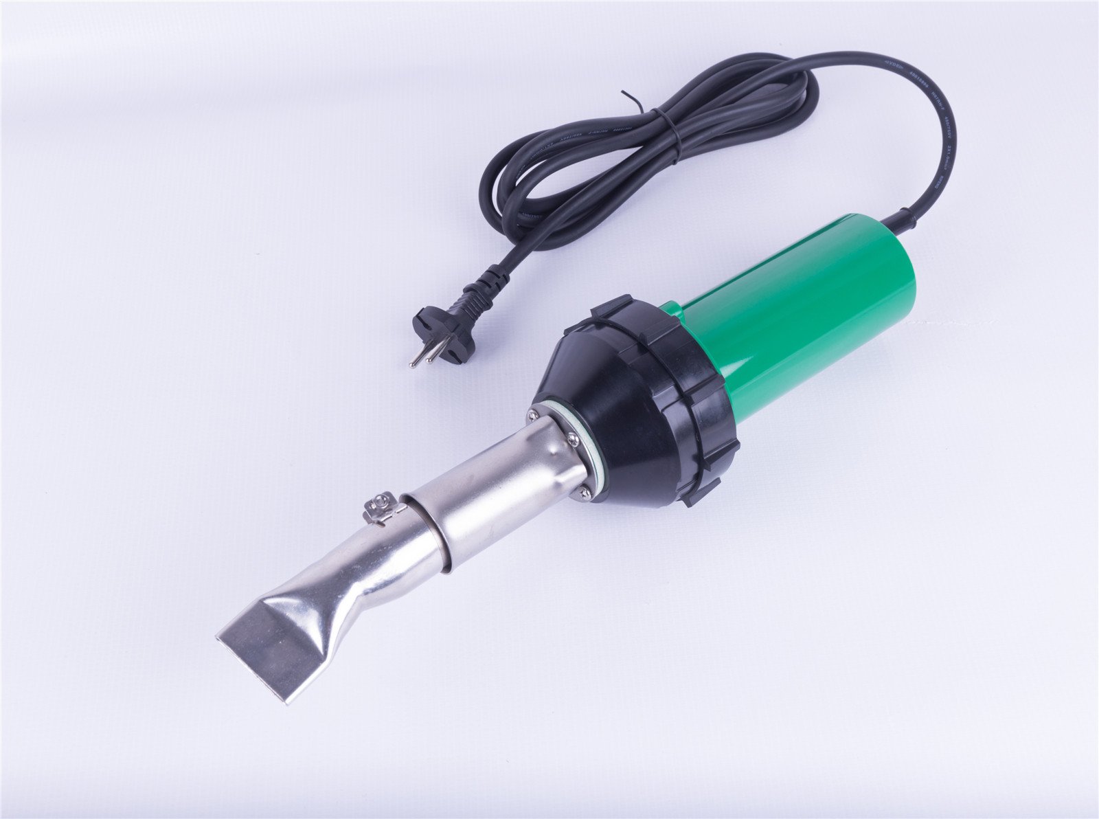 LESITE 1600W Professional Hot Air Gun for PVC Welding - Heat Gun with 2 Wide Nozzles & 2 Silica Rollers - Handheld Plastic Welder Kit for DIY Repairs, Shrink Wrapping, and Craft Projects