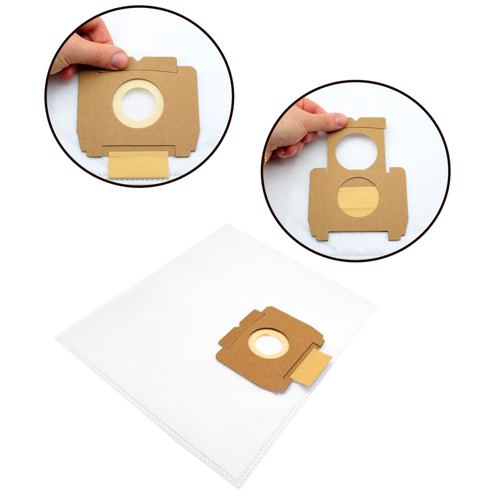 40-Pack AEG Typ 61EKS01 Vacuum Cleaner Replacement Bags | Compatible with Various Vacuum Models | Perfect for Home Cleaning & Pet Hair Removal