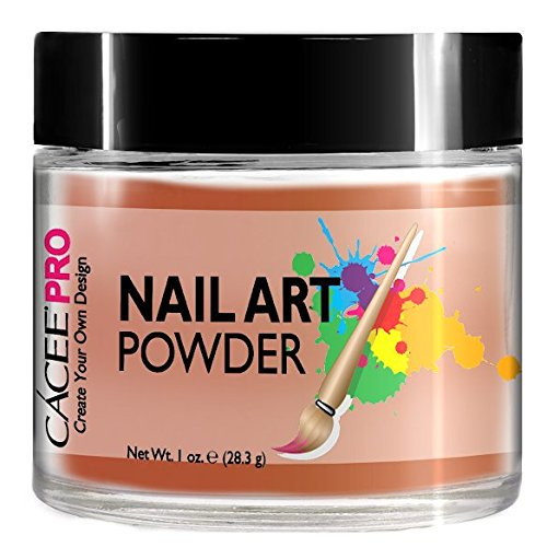 Cacee Nail Art Powder #58 Sandstone - Professional Nail Dip Powder for Salon-Quality Manicures at Home | Perfect for DIY Nails, Acrylic Nails & Nail Art Designs