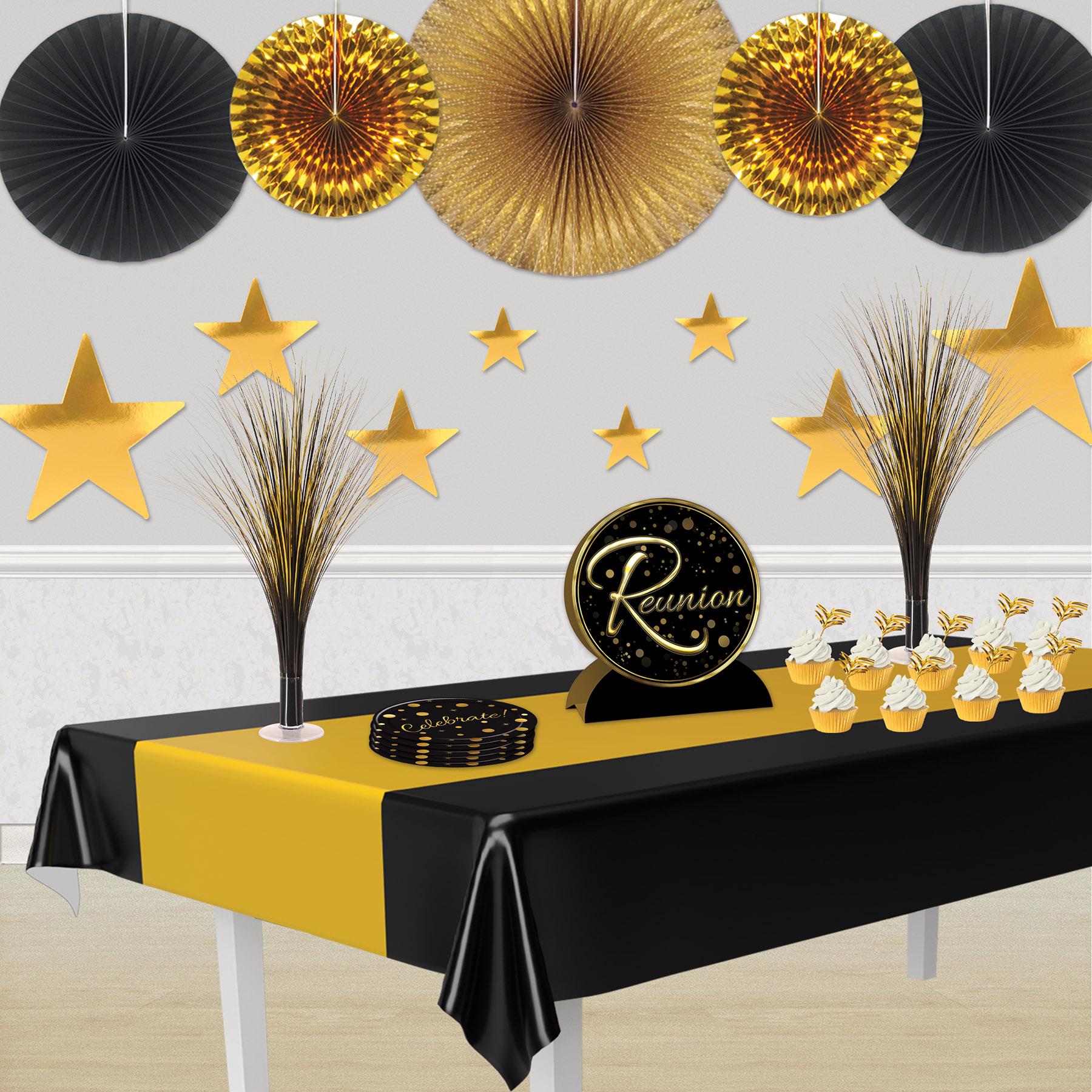 108 Pack Gold Foil Star Cutouts for Party Decorations - Perfect for Birthday, Christmas, Wedding & Holiday Celebrations