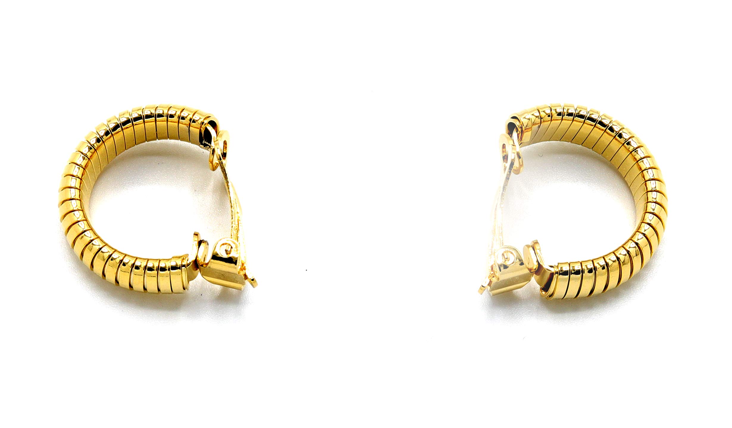 Stylish Marshal Fashion Clip-On Earrings for Women - Trendy & Comfortable Non-Pierced Jewelry - Perfect for Parties, Weddings & Everyday Wear