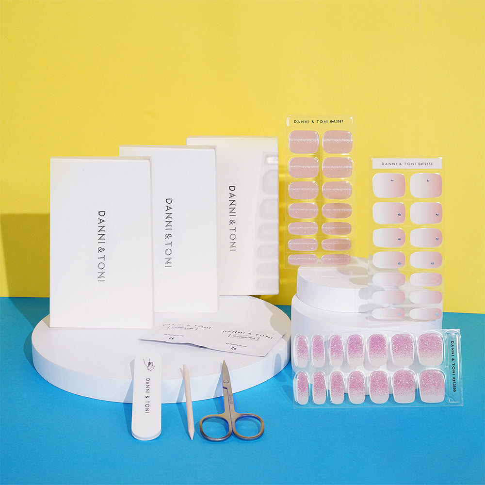 Pastel Nail Art Kit - 24 Colors Soft Gel Polish Set with Nail Tools for DIY Manicure at Home | Perfect for Parties, Weddings, and Everyday Nail Care
