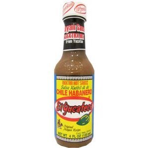 El Yucateco XXXtra Hot Habanero Sauce 4 oz (Pack of 12) - Spicy Mexican Hot Sauce for Tacos, Wings & Grilling - Authentic Yucatan Flavor
