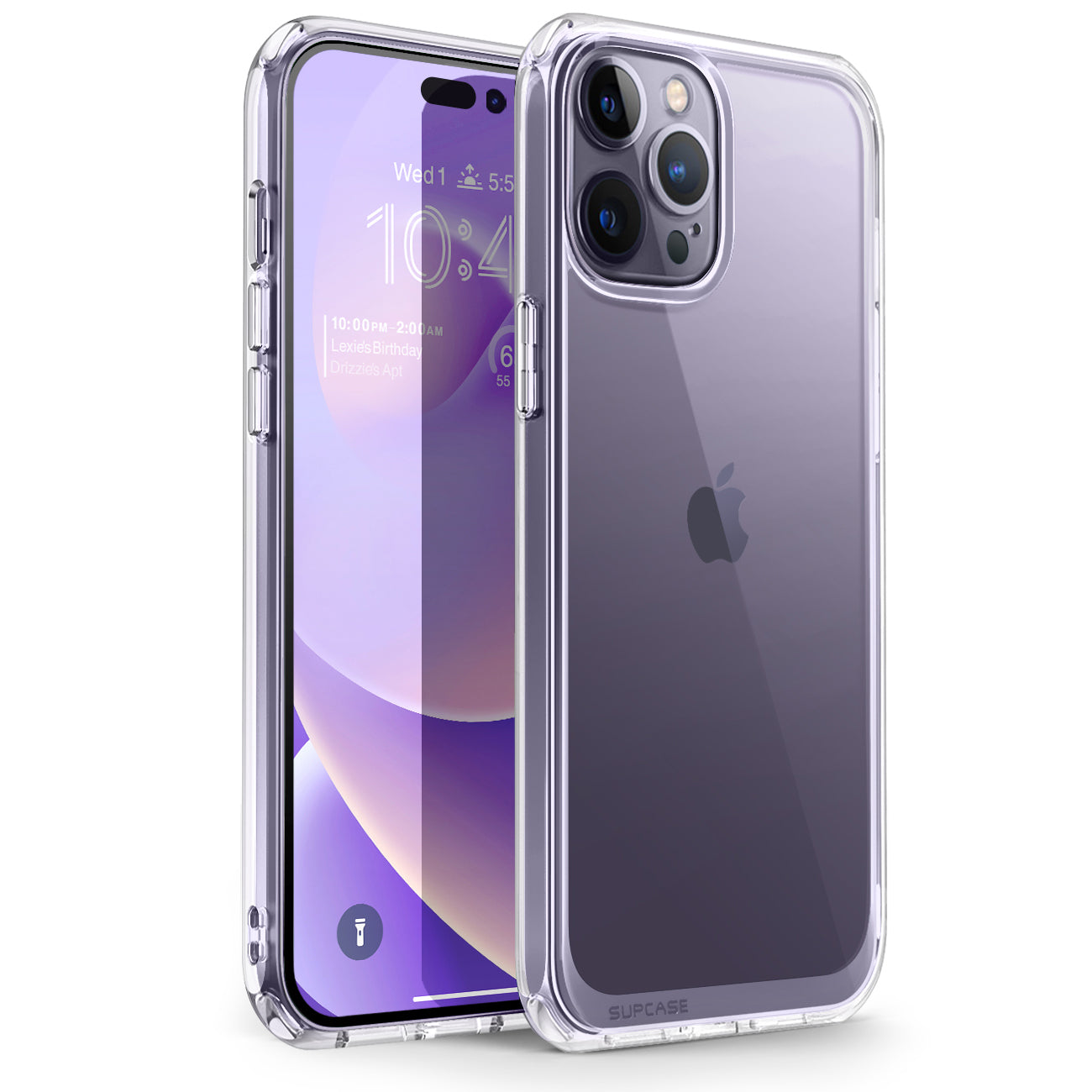 iPhone 14 Pro Case 6.1 Inch - Slim Clear Protective Cover with Unicorn Beetle Style | Shockproof & Scratch Resistant | Perfect for Everyday Use, Travel & Outdoor Activities