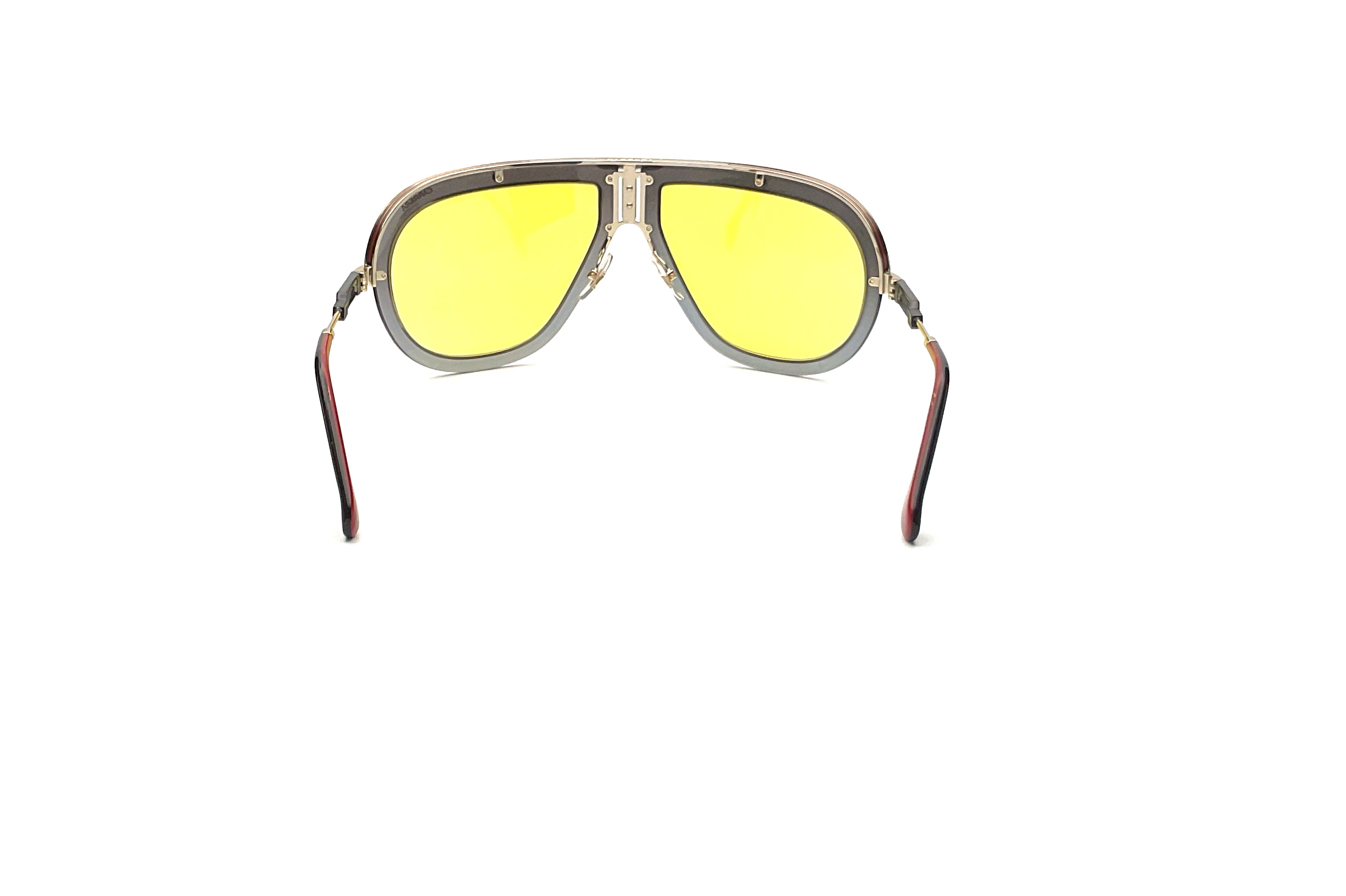 Carrera CA Americana Gold Sunglasses - Classic Aviator Style for Men & Women - Perfect for Driving, Travel & Outdoor Activities