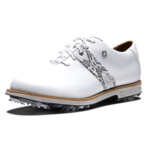 White/Croc Print