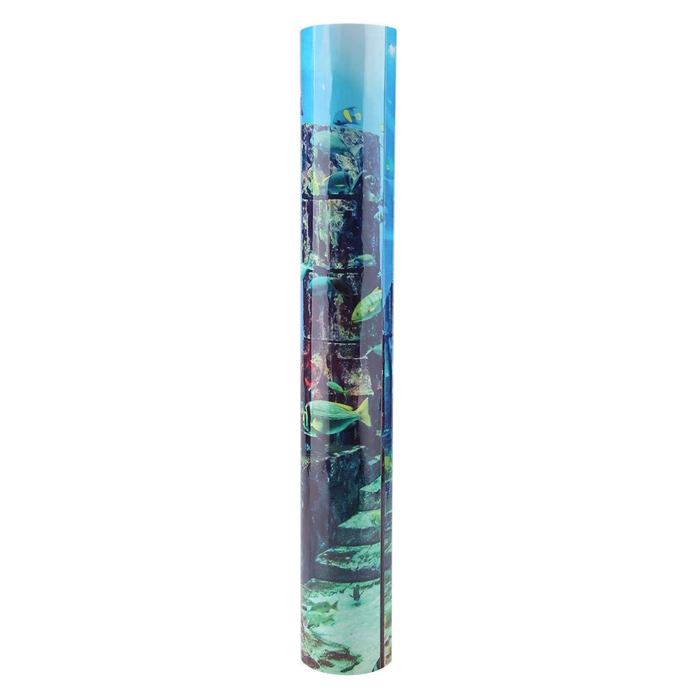 Premium PVC Coral Aquarium Background Sticker - Underwater Fish Wall Decor for Saltwater & Freshwater Tanks (48