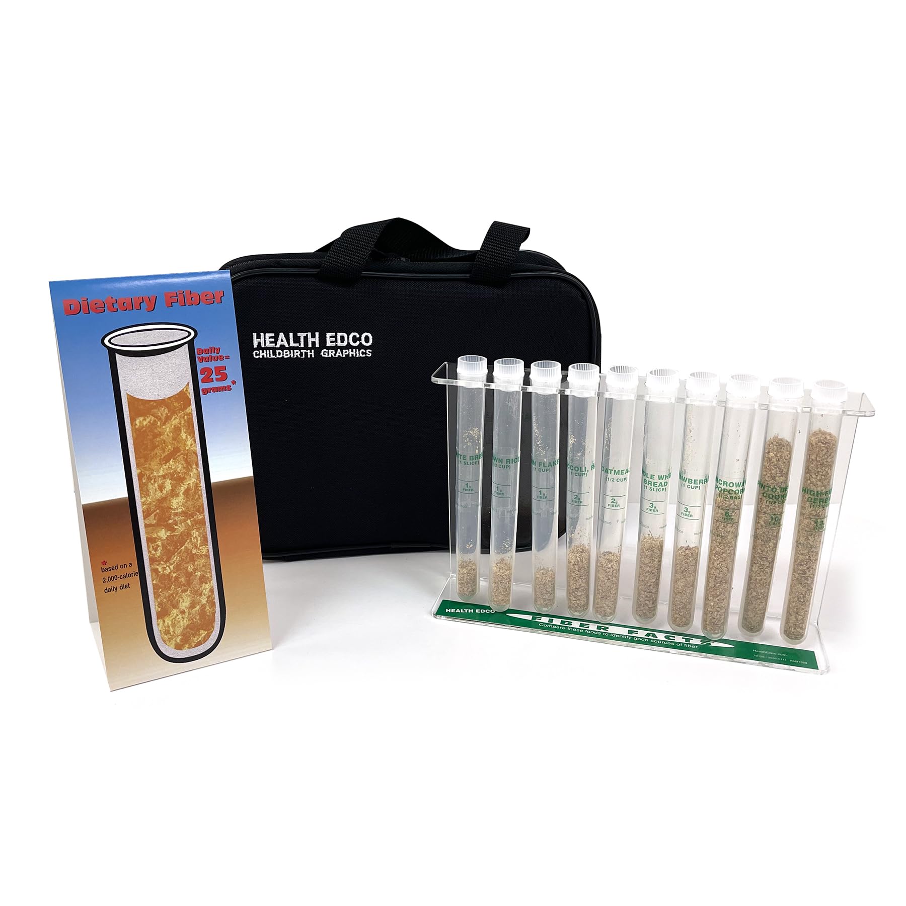 Fiber Facts Test Tubes - Premium Lab Glassware for Scientific Experiments & STEM Education | Perfect for Chemistry Labs, Classroom Demonstrations & Home Science Projects