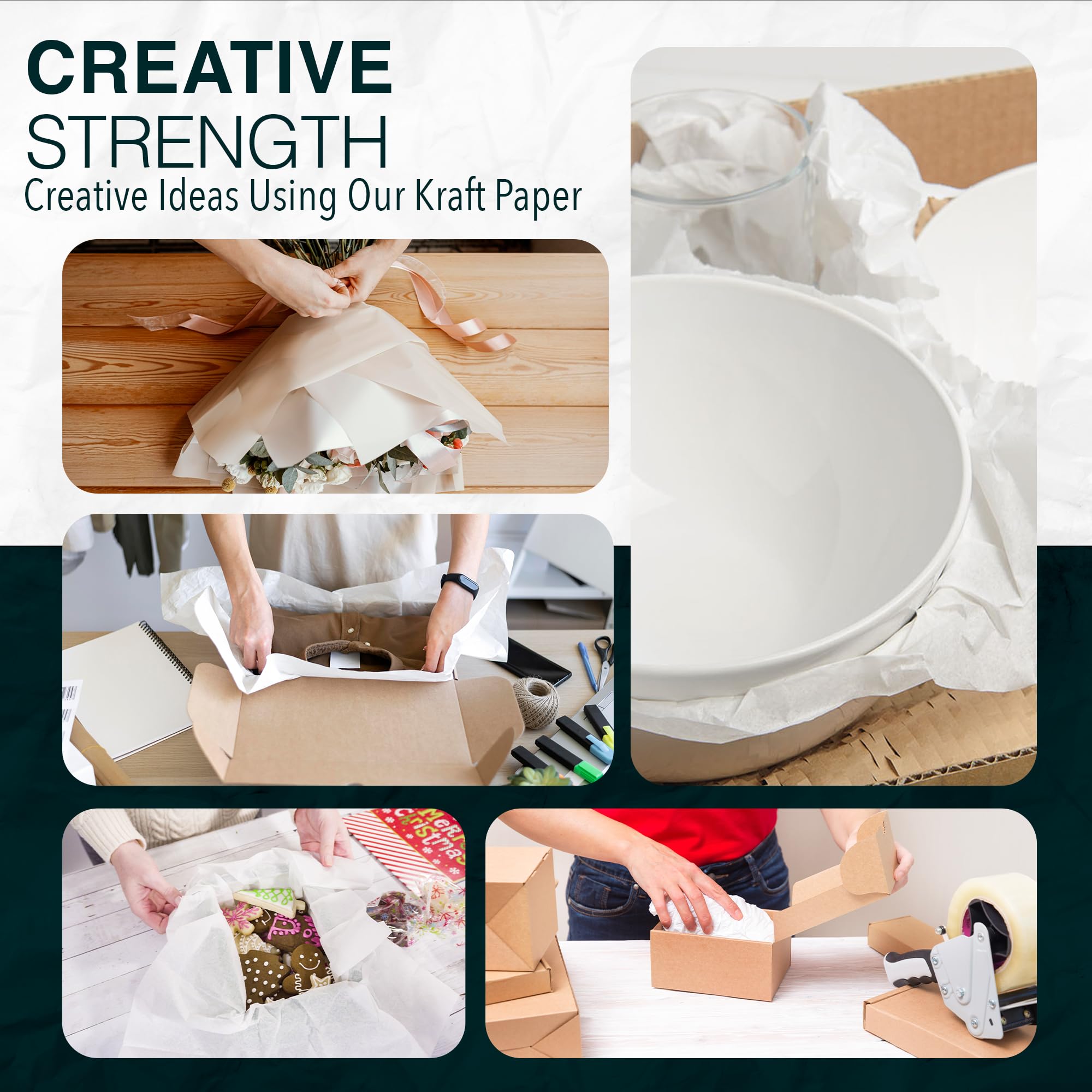 Premium Kraft Paper Roll 36