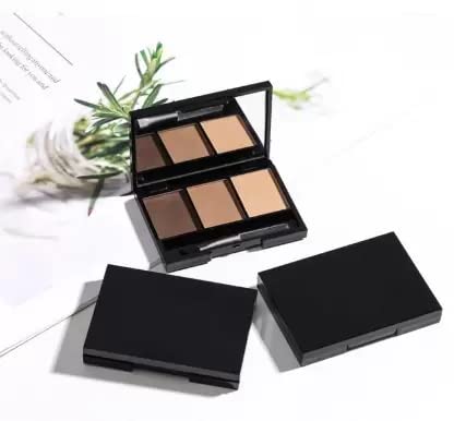 Best 3-in-1 Eyebrow Palette for Perfect Eyebrow Makeup - Waterproof Eyebrow Powder, Pencil & Highlighter Kit for Natural & Defined Brows - Ideal for Daily Use, Professional Makeup & Special Occasions