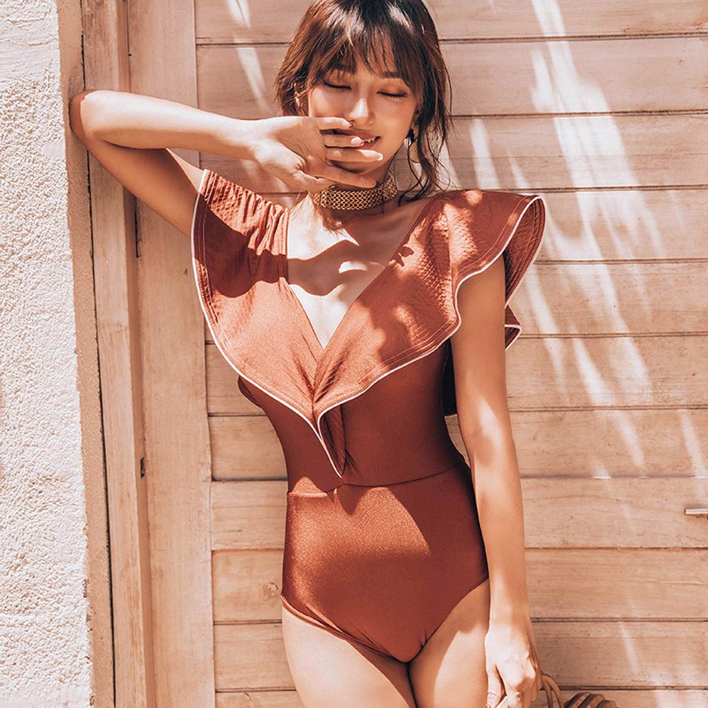 Sexy Korean Women's Surf Bikini - 1 Piece Swimwear for Windsurfing & Beach