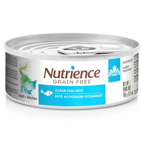 Nutrience Grain Free Ocean Fish Pate Canned Cat Food - High Protein Wet Cat Food for Adult & Senior Cats - Perfect for Picky Eaters & Digestive Health