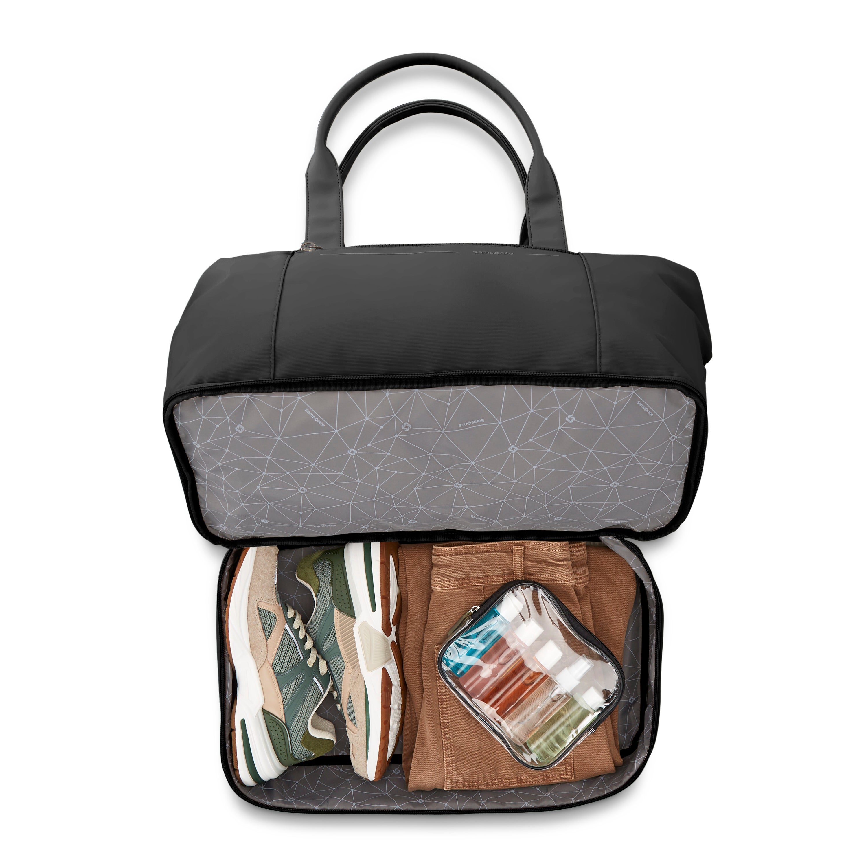 Samsonite Companion Weekender Bag 15.6 Inch - Durable Carry-On Luggage for Travel, Gym & Weekend Getaways