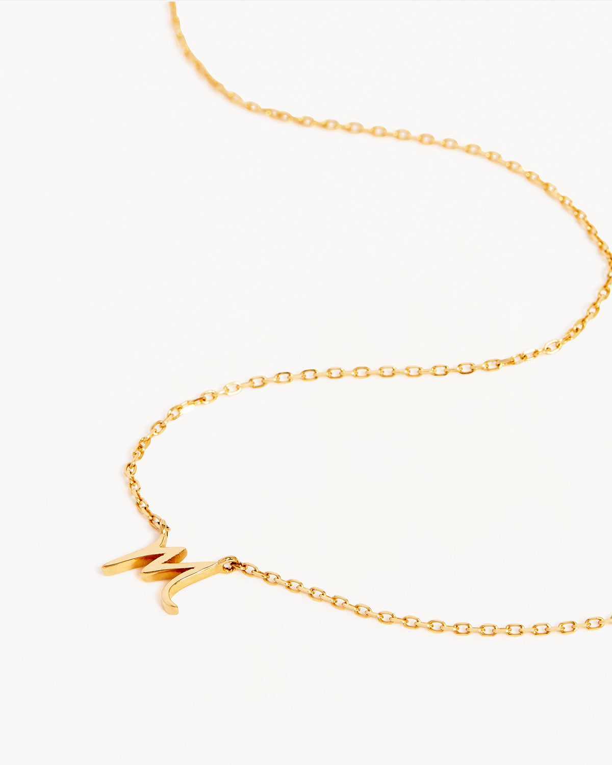 14K Solid Gold Love Letter Necklace for Women - Personalized Romantic Jewelry Gift for Her - Perfect for Anniversaries, Valentine's Day & Special Occasions
