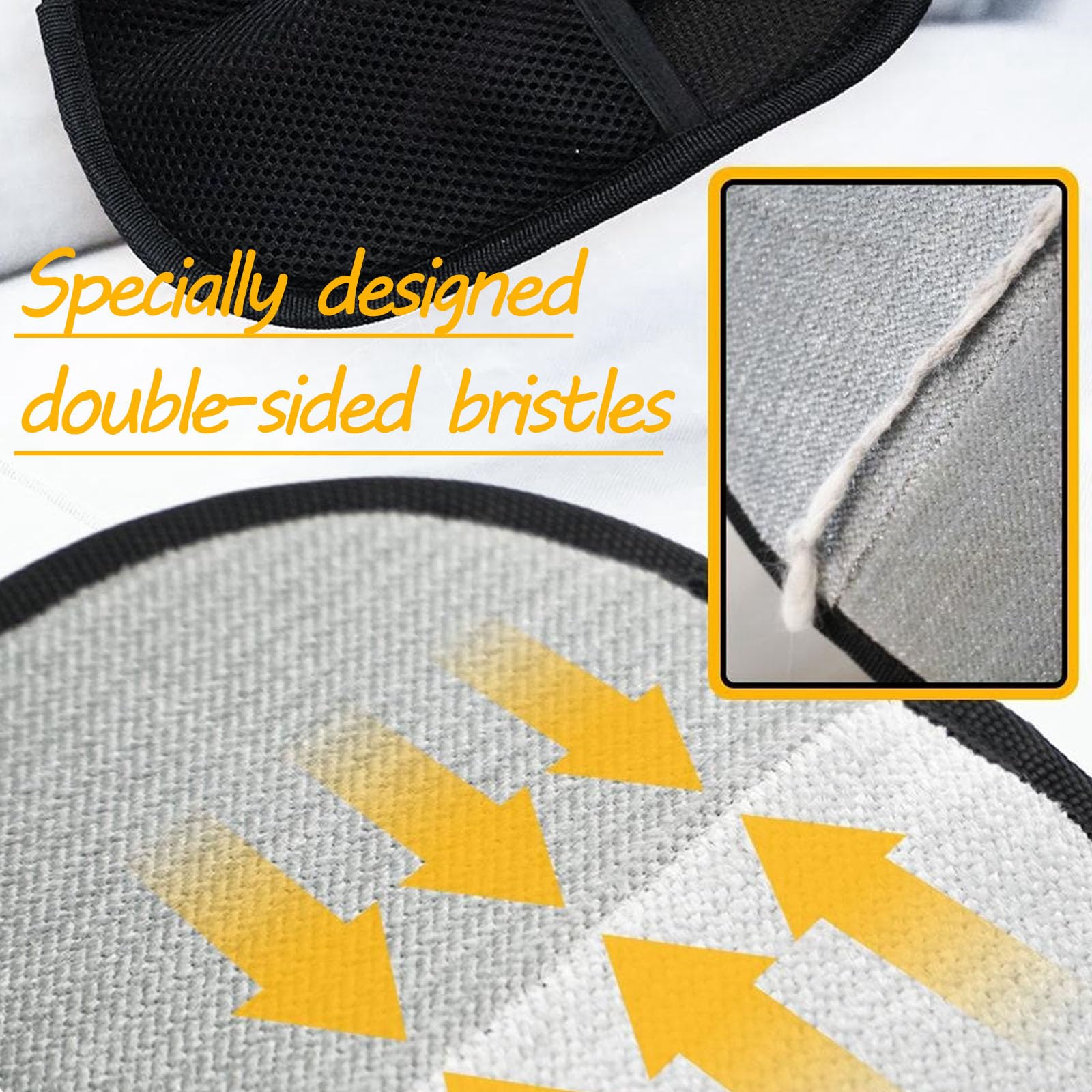 Double-Sided Pet Grooming Gloves for Dogs & Cats - Bathing & Shedding Control