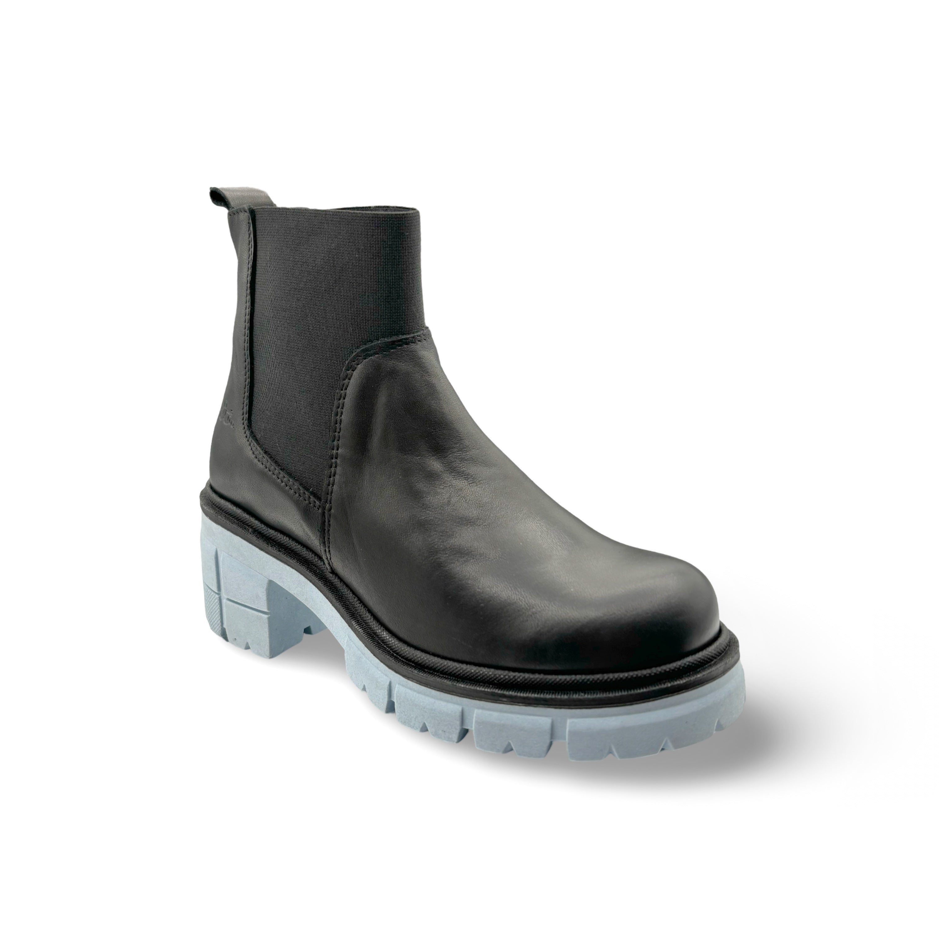 BIANC Black/Ske WATERPROOF Winter Boots for Women - Warm Snow Boots with Non-Slip Sole | Perfect for Hiking, Snowy Weather & Outdoor Activities