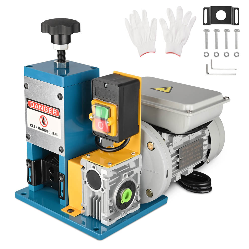 Automatic Wire Stripper Machine - Copper Cable Stripping Tool for Scrap Recycling | Perfect for Electricians, DIY Projects & Metal Recycling