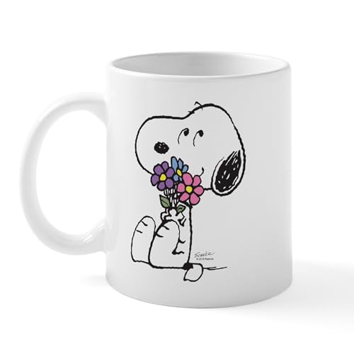 White - Springtime Snoopy Mug