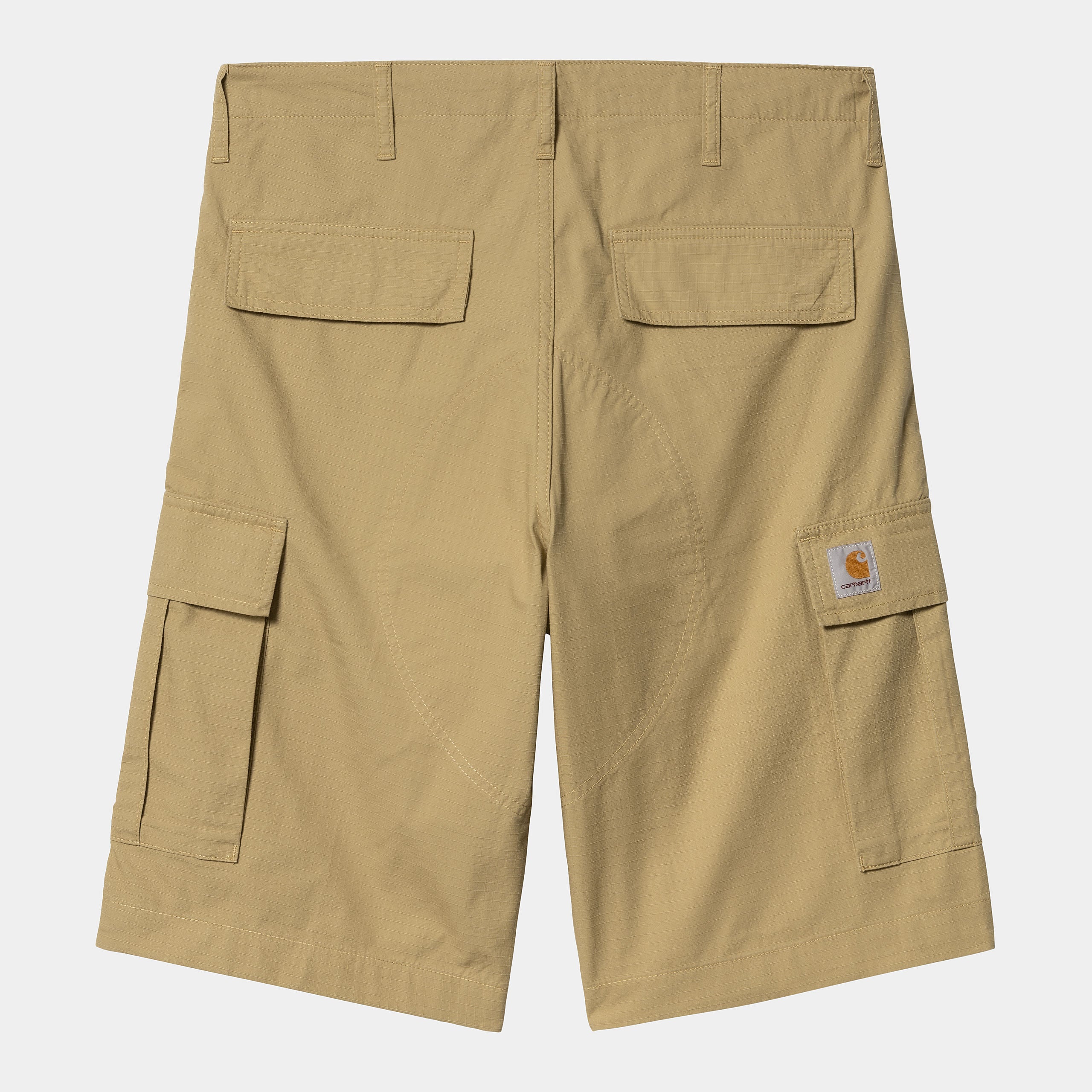 Carhartt Men's Relaxed Fit Cargo Shorts in Khaki - Durable Work Shorts for Outdoor Activities, Hiking, and Construction Work