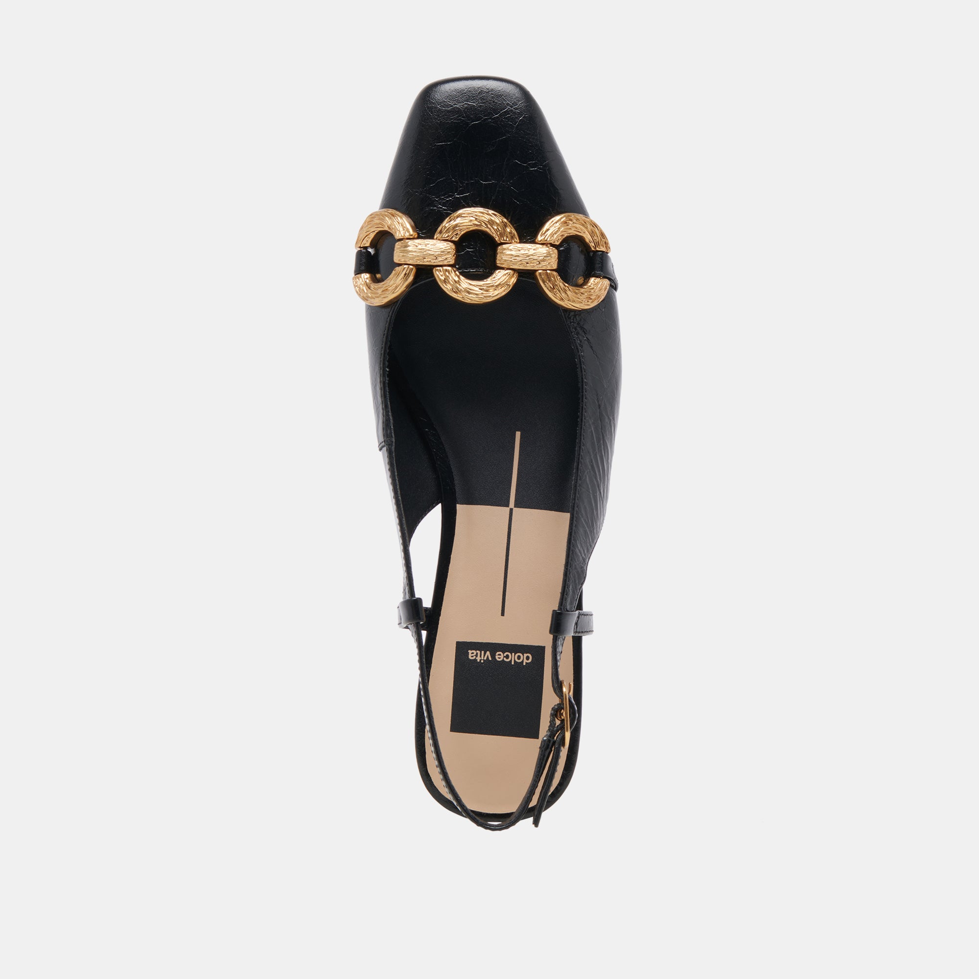 RAMANO FLATS MIDNIGHT CRINKLE PATENT - Stylish Women's Dress Shoes for Work, Party & Evening Events | Comfortable & Fashionable Heels for Professional & Social Occasions