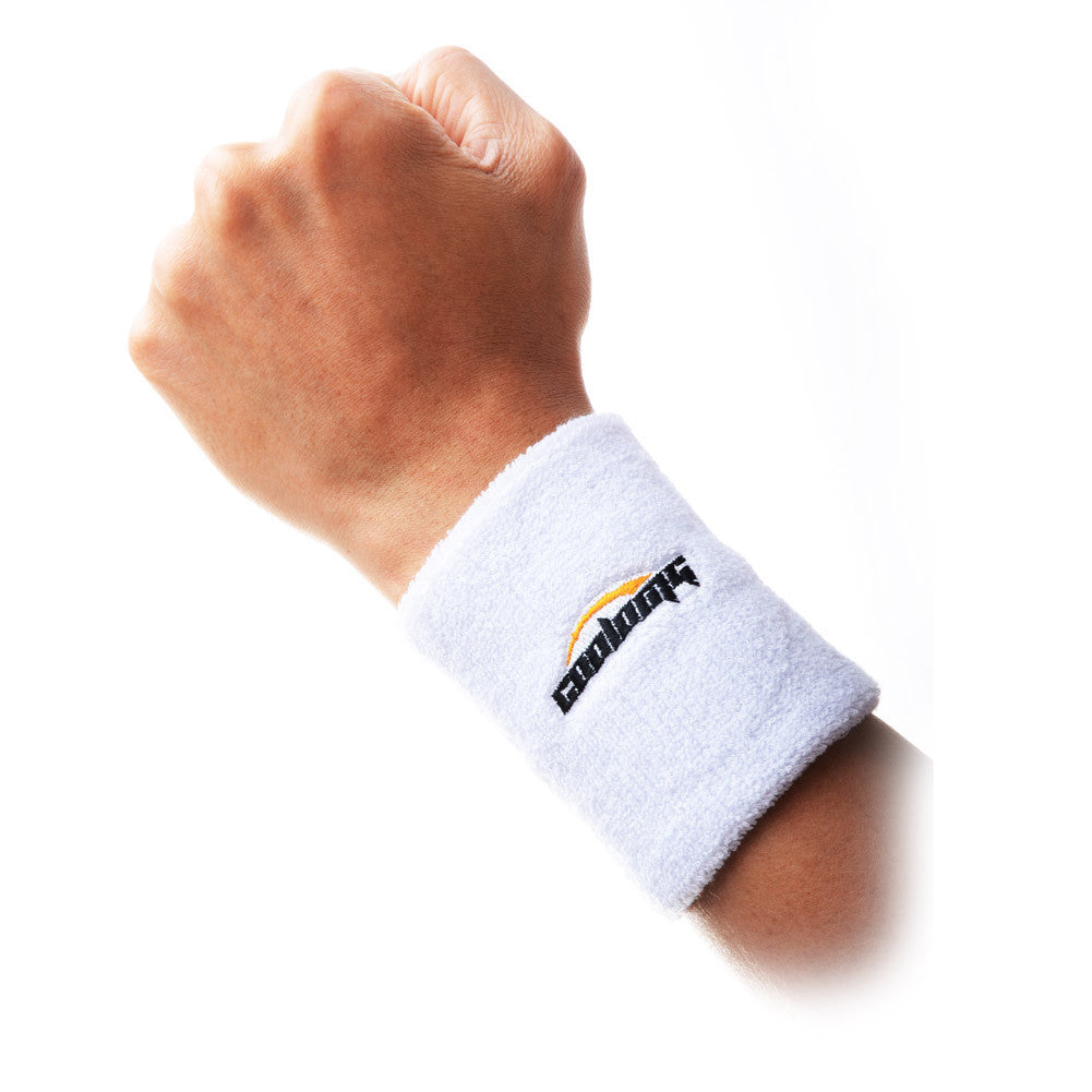 Breathable Cotton Wristbands for Sports & Fitness - Sweat Absorbent Comfortable Wrist Bands for Running, Gym, Tennis & Outdoor Activities