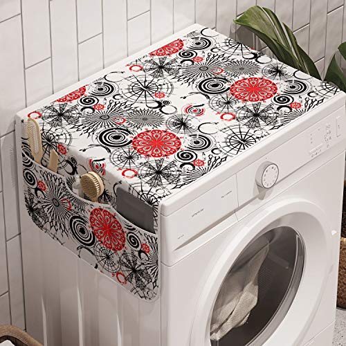 Vermilion Black White