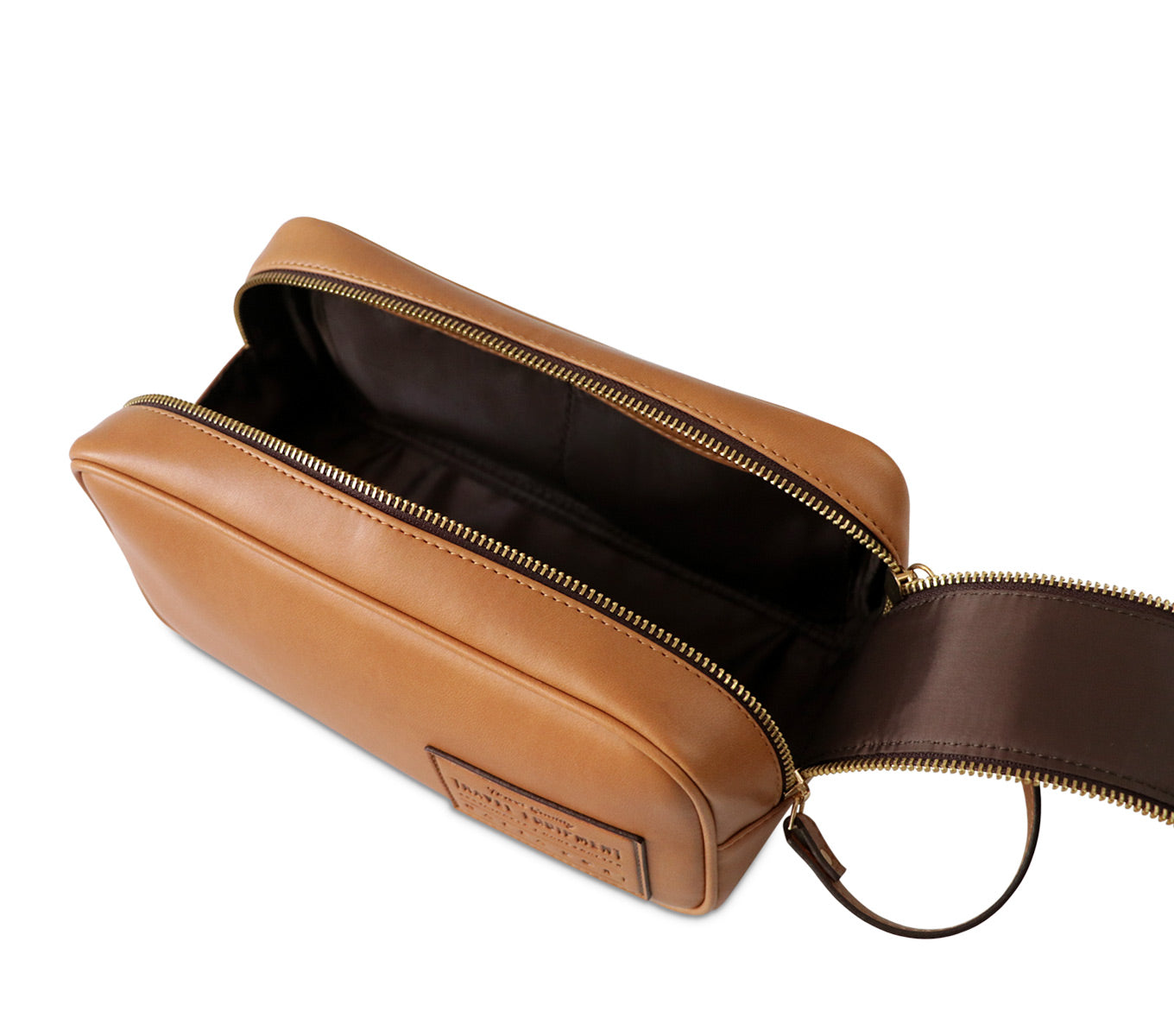 Premium MARLOW DOPP KIT Genuine Apple Leather Travel Toiletry Bag - Perfect for Men's Grooming Essentials, Gym, Camping & Business Trips