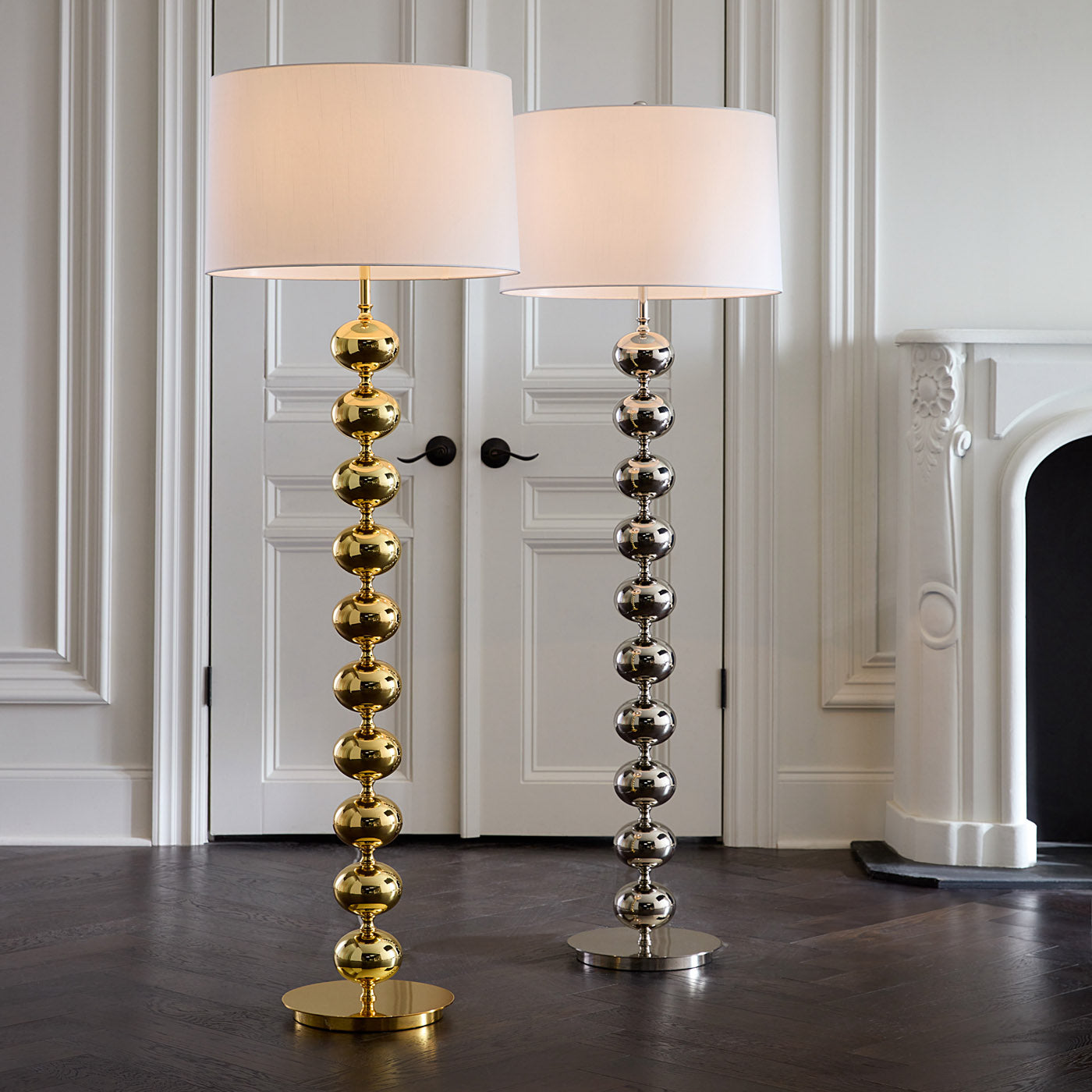 Hollywood Floor Lamp - Modern Standing Lamp for Living Room, Bedroom & Office - Adjustable Brightness & Stylish Design - Perfect for Reading, Working & Relaxing