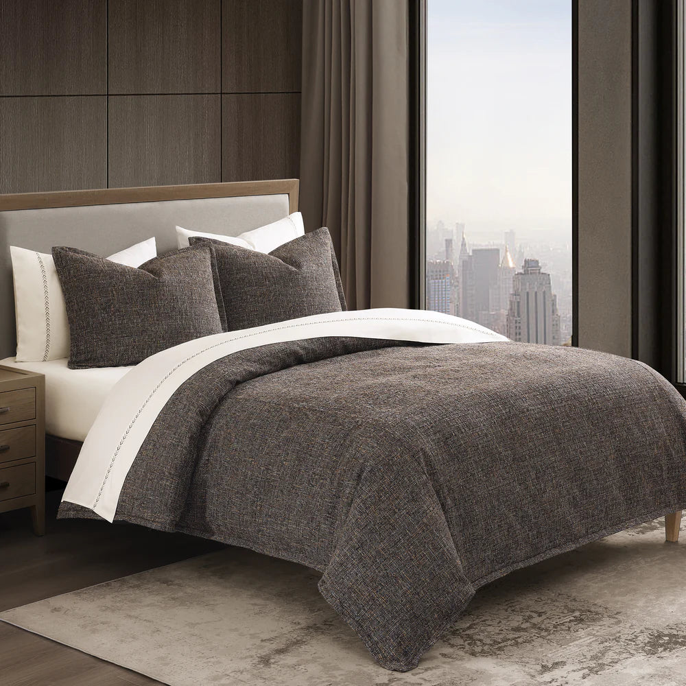 Luxury Tweed Comforter Set Queen Size - Soft & Breathable Bedding Collection for All Seasons | Perfect for Master Bedroom, Guest Room & Cozy Home Decor