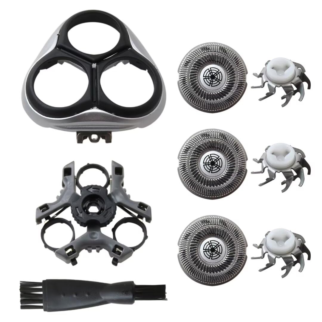 Upgraded Replacement Shaving Heads for SweetLF Electric Razors SWS7105 & SWS7105bk - Men's Electric Shaver Replacement Blades - Perfect for Travel, Home & Office Use