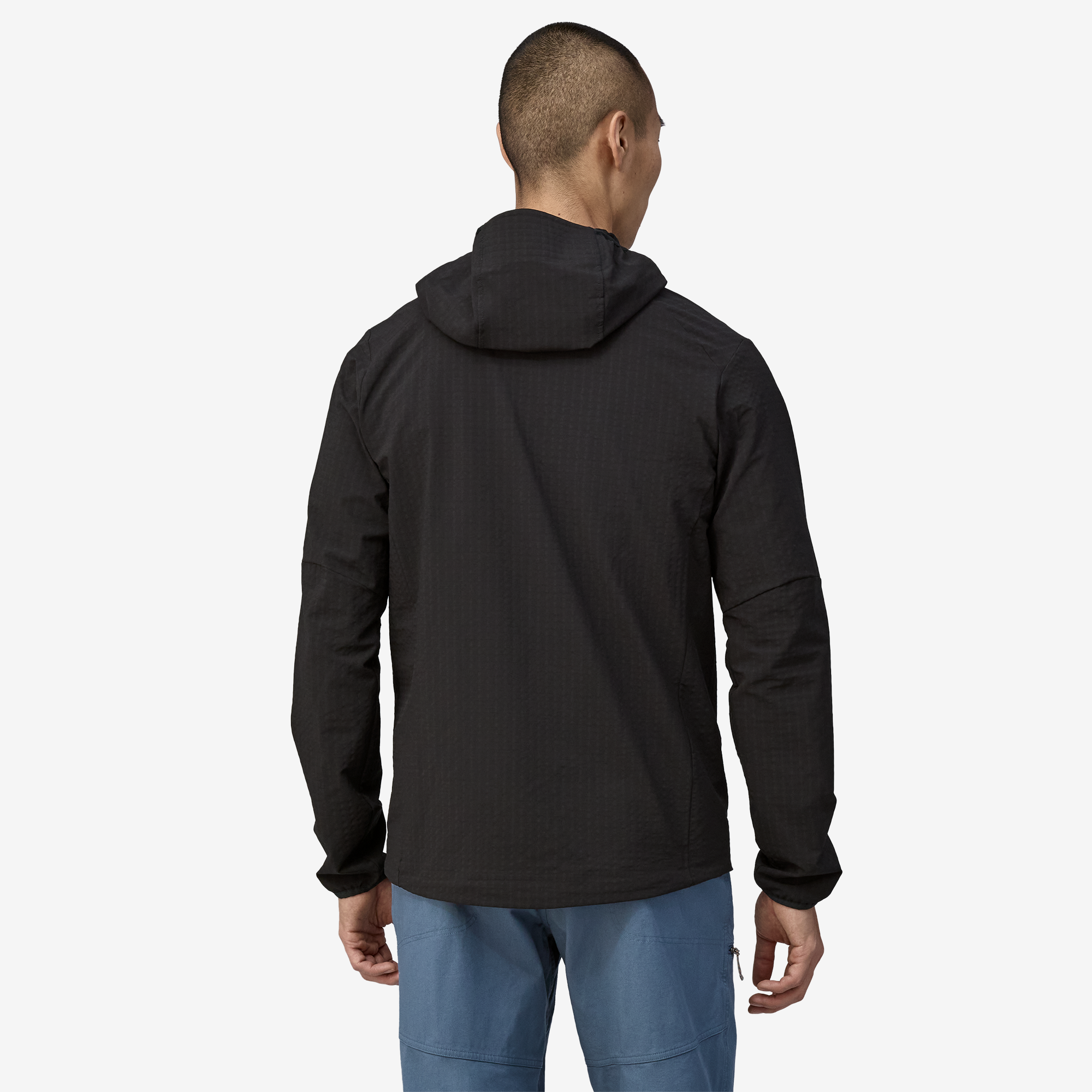 Men's R1® TechFace Fleece Hoody - Lightweight Water-Resistant Jacket for Hiking & Outdoor Adventures