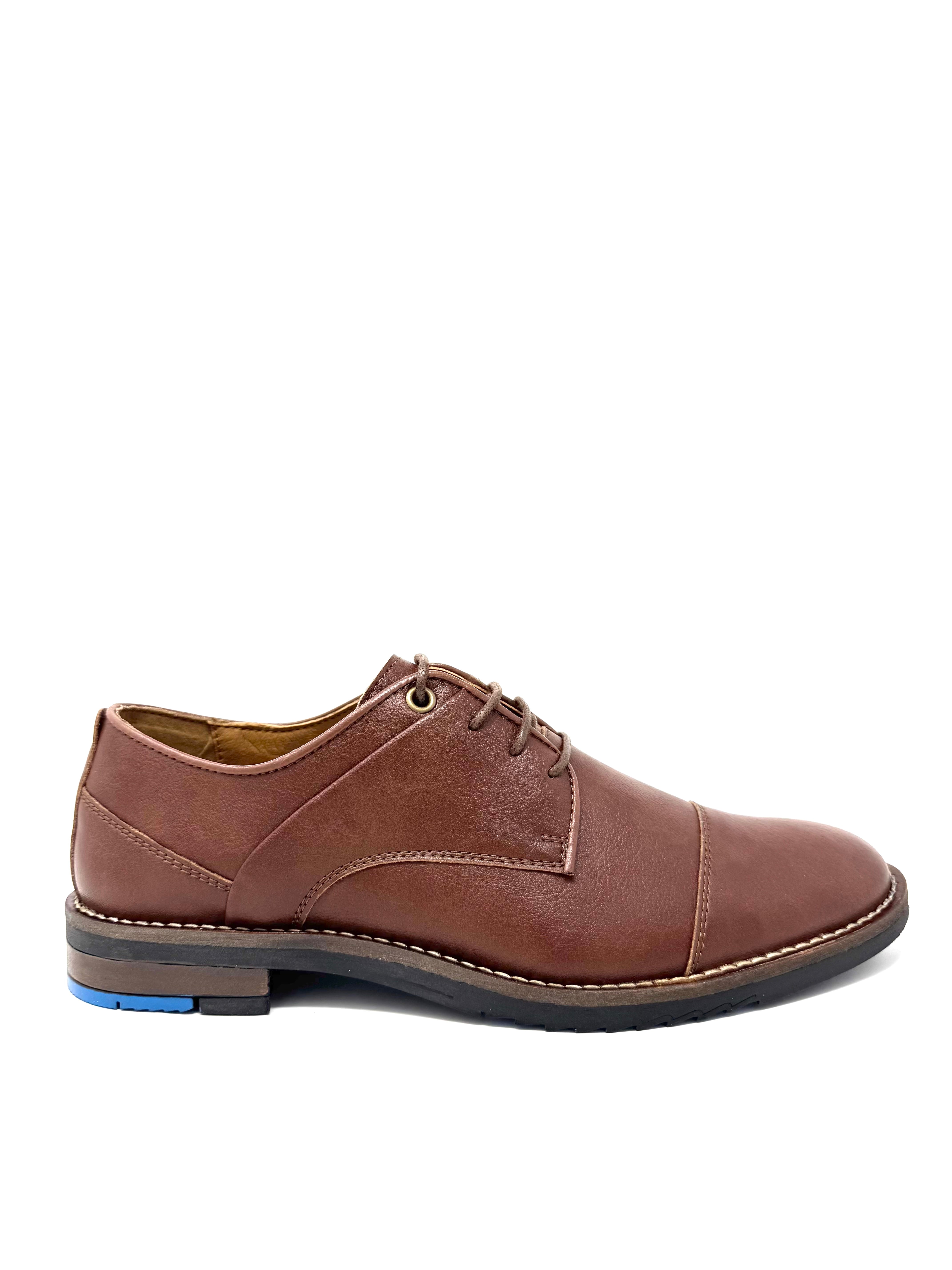 Novacas Alex Oxford Shoes in Tan - Premium Leather Loafers for Men | Perfect for Business Casual & Office Wear