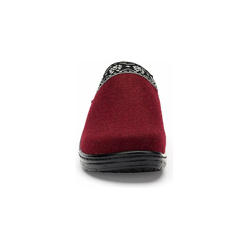 KLOGS YORK WOOL CLOG - Comfortable & Warm Women's House Slippers for Indoor/Outdoor Use - Perfect for Home, Office, and Relaxation