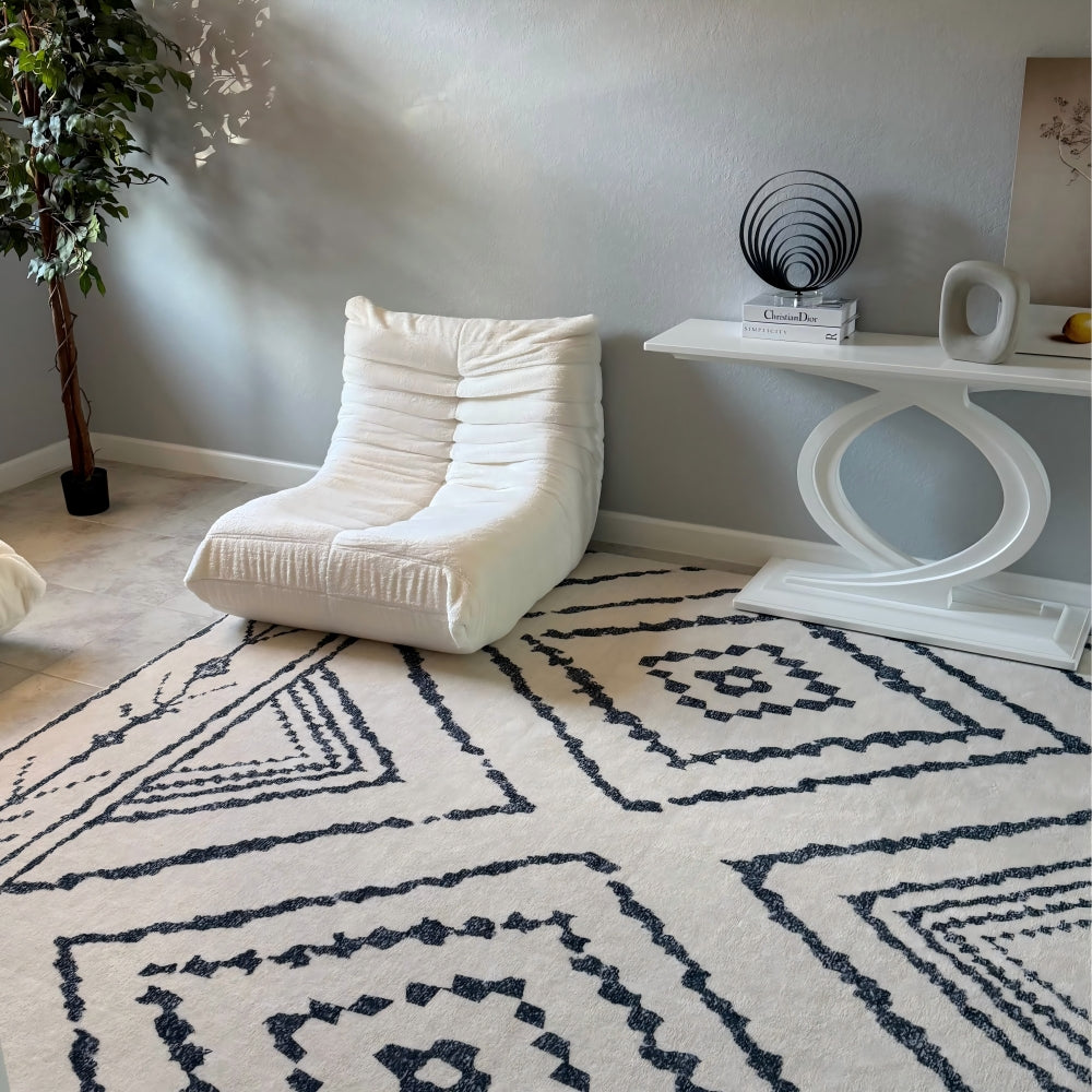 Selma Custom Washable Rugs - Yellow Brown Multi-Color Printed Carpet Runner for Living Room, Bedroom & Entryway | Machine Washable Non-Slip Floor Mat