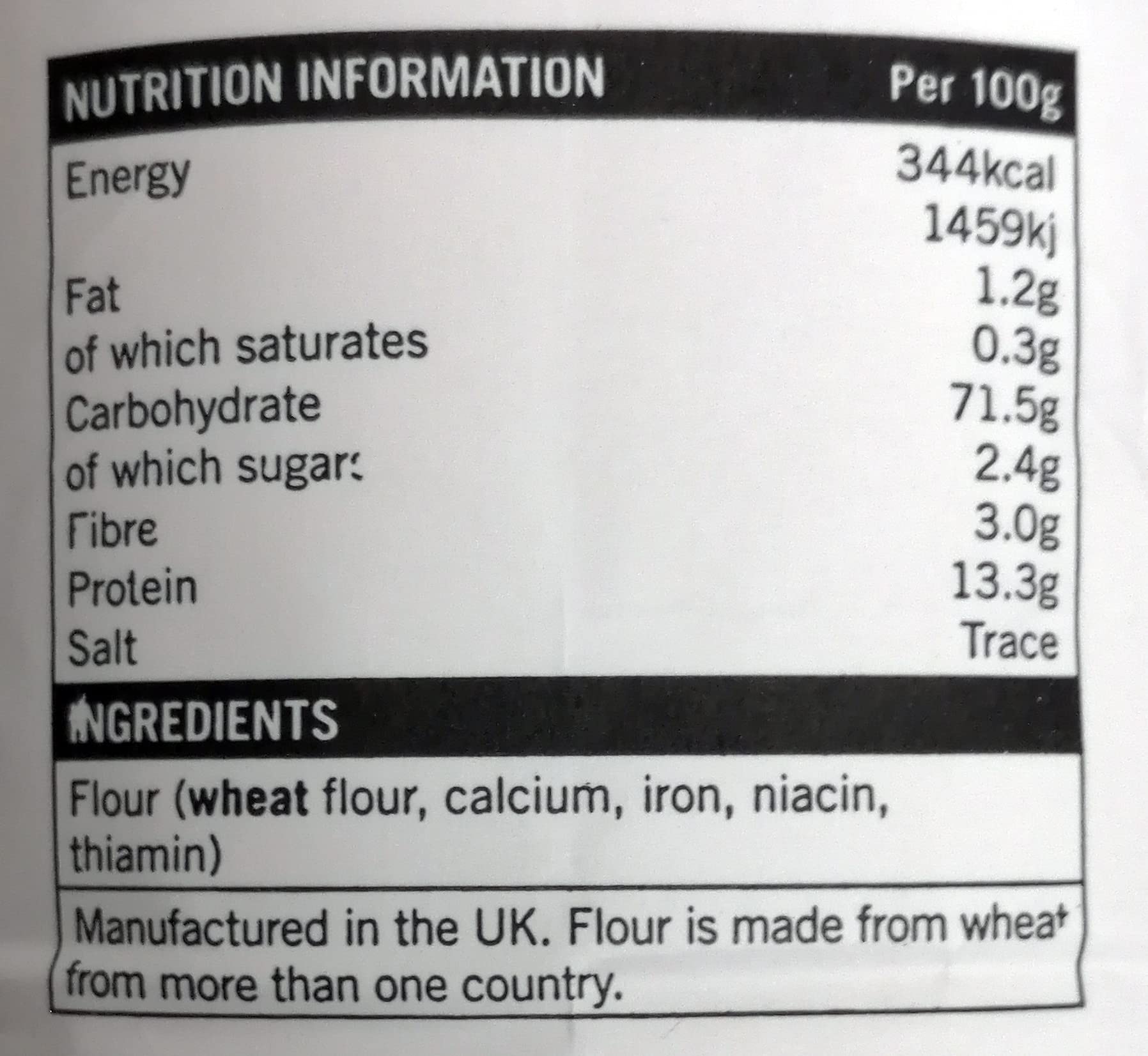 Premium Strong White Flour 1.5kg (2-Pack) for Baking & Cooking
