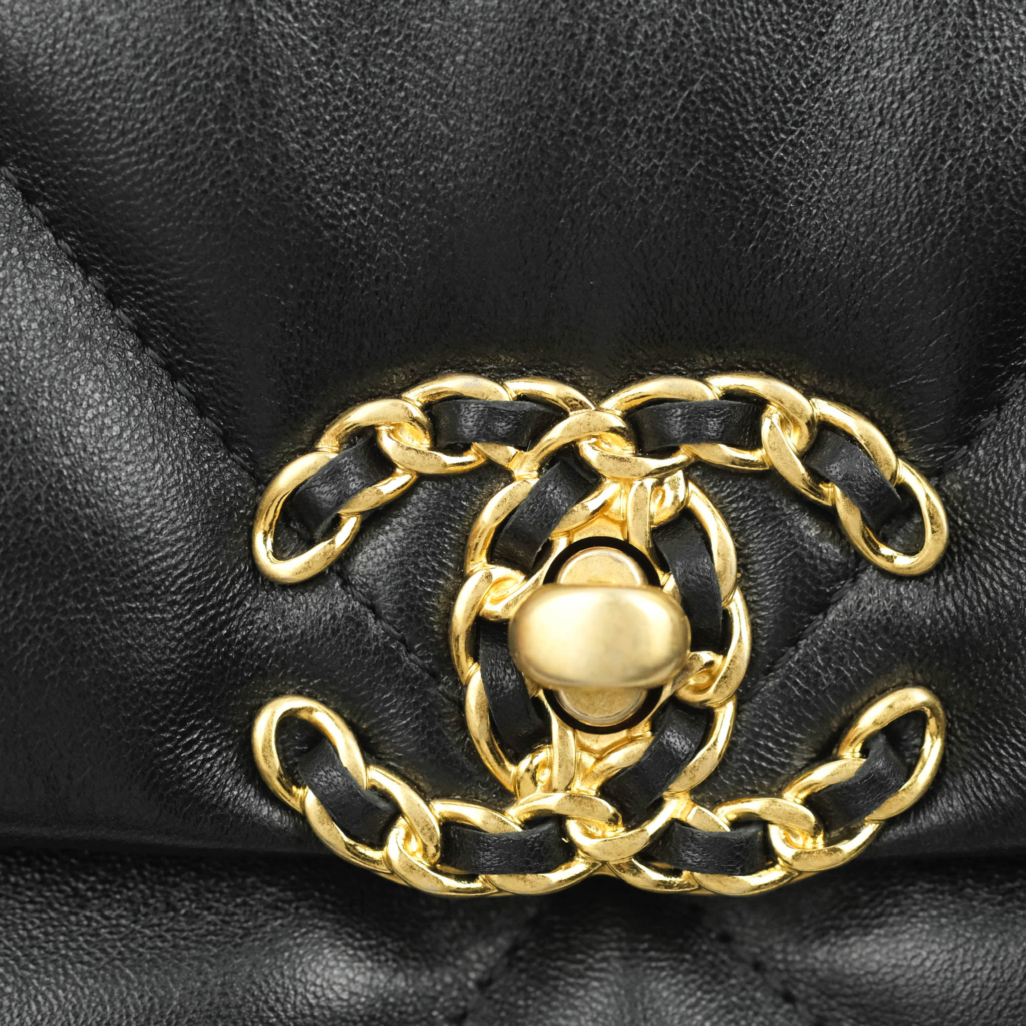 Chanel 19 Small Handbag Black Lambskin Leather with Mixed Hardware - Luxury Crossbody Bag for Women, Perfect for Date Night & Evening Events