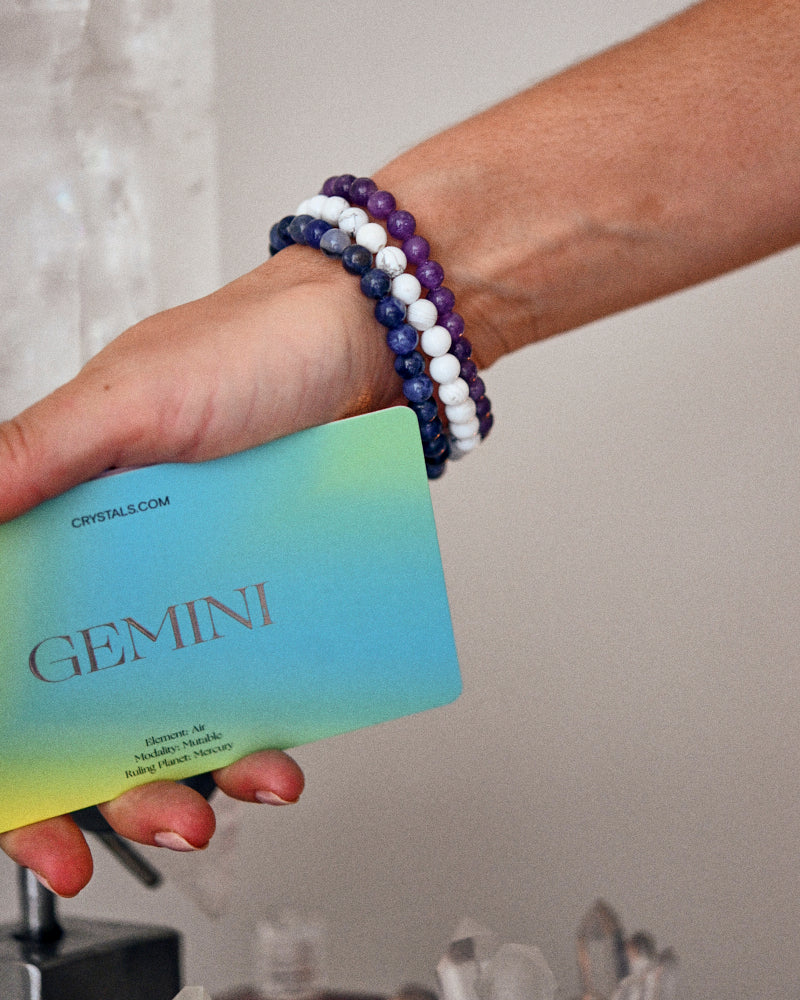 Gemini Bracelet Trio Set - Elegant Adjustable Zodiac Jewelry for Women - Perfect for Daily Wear, Gifts & Special Occasions