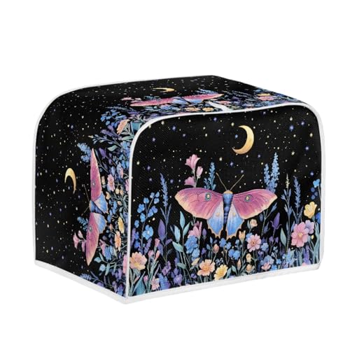 Butterfly Floral and Moon