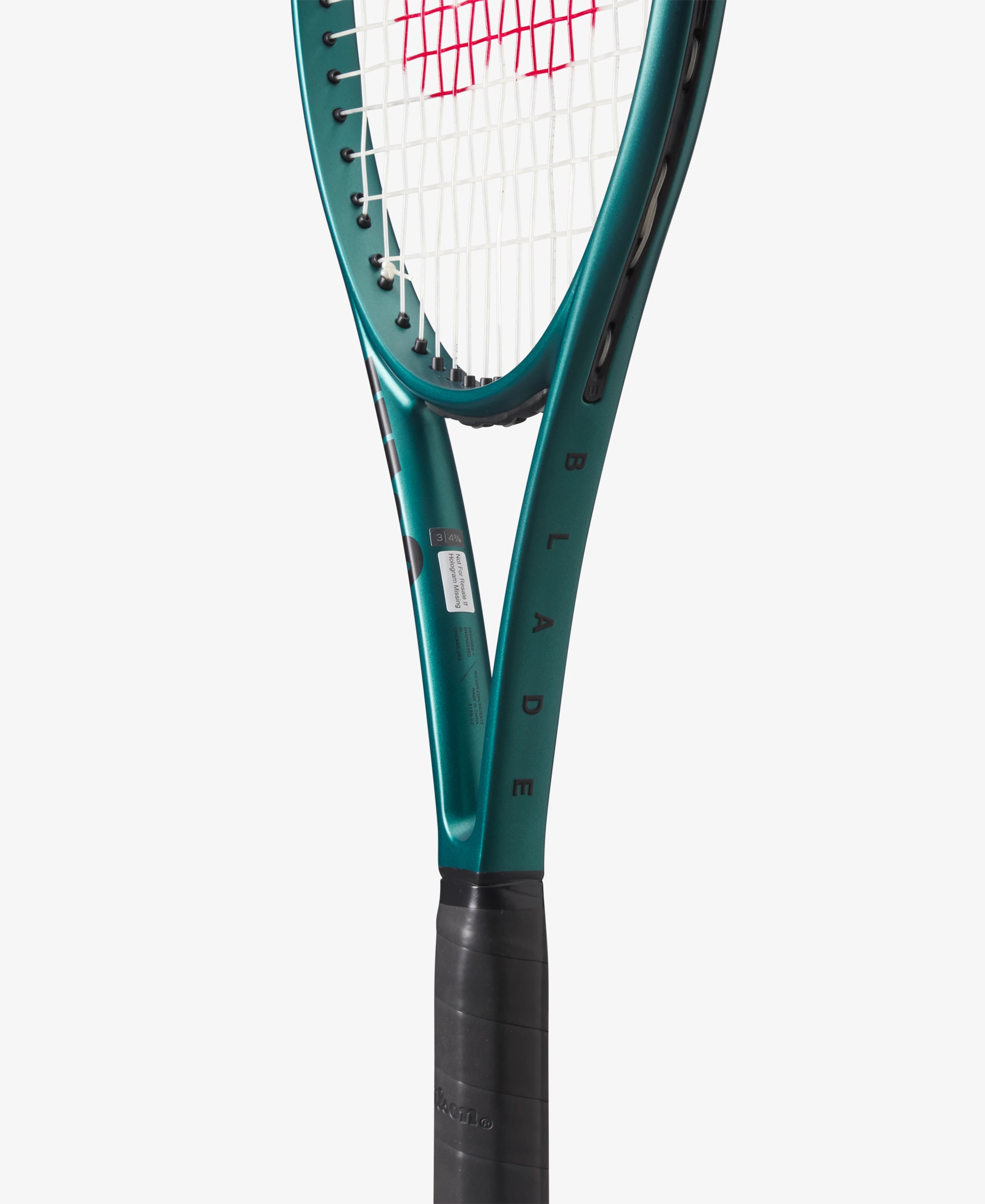 Wilson Blade 100 v9 Tennis Racket - Lightweight Carbon Fiber Frame for Precision & Control | Perfect for Competitive Players & Advanced Training Sessions