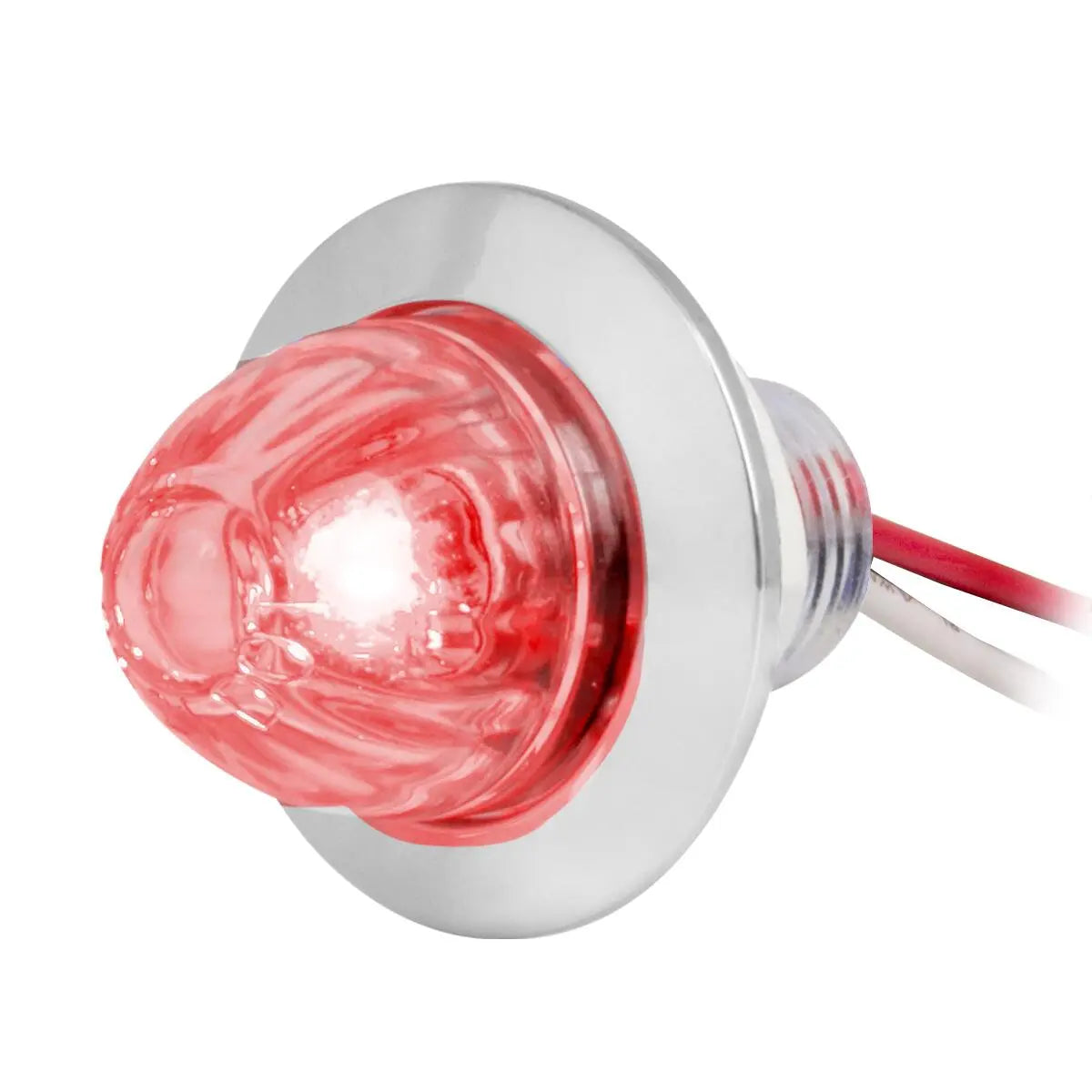 Grand General Mini Clear Red Watermelon Light - LED Decorative Lights for Home, Party, Garden, and Outdoor Decor