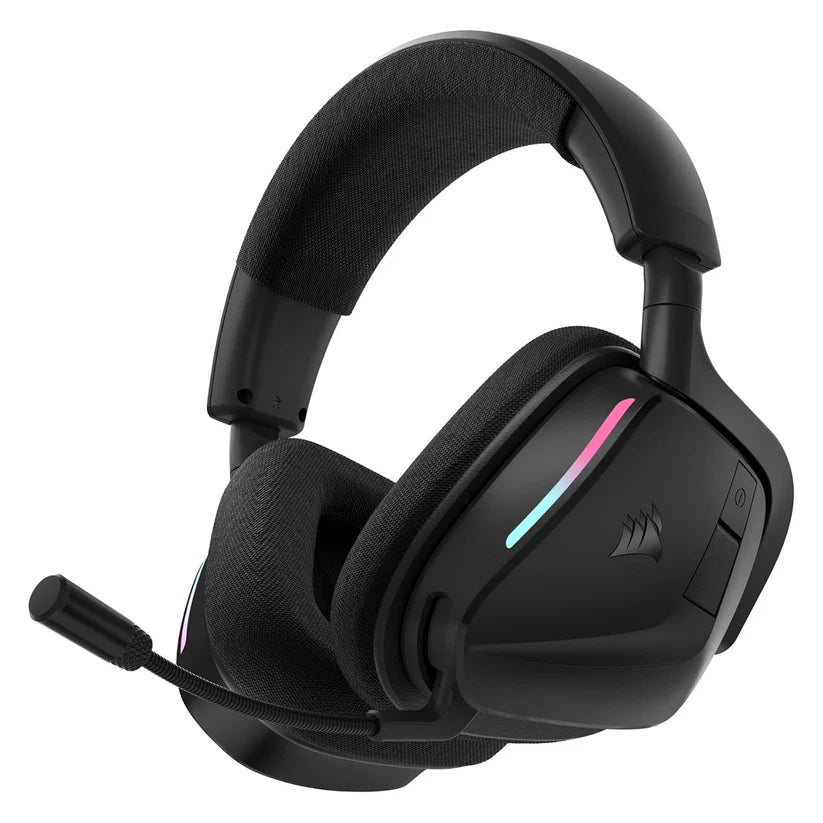 Corsair Void v2 Wireless Gaming Headset - 7.1 Surround Sound, RGB Lighting, 50mm Drivers - Perfect for PC, PS5, Xbox & Streaming