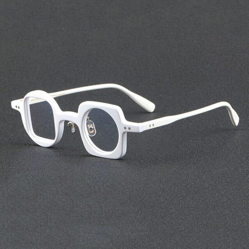 Hagly Vintage Acetate Eyeglass Frames - Retro Round Glasses for Men & Women - Lightweight & Durable Eyewear for Reading, Fashion, and Daily Use