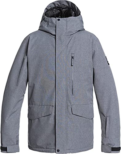 Quiksilver Mission Solid Men's Waterproof Jacket - Lightweight Windproof Outdoor Coat for Hiking, Camping & Travel
