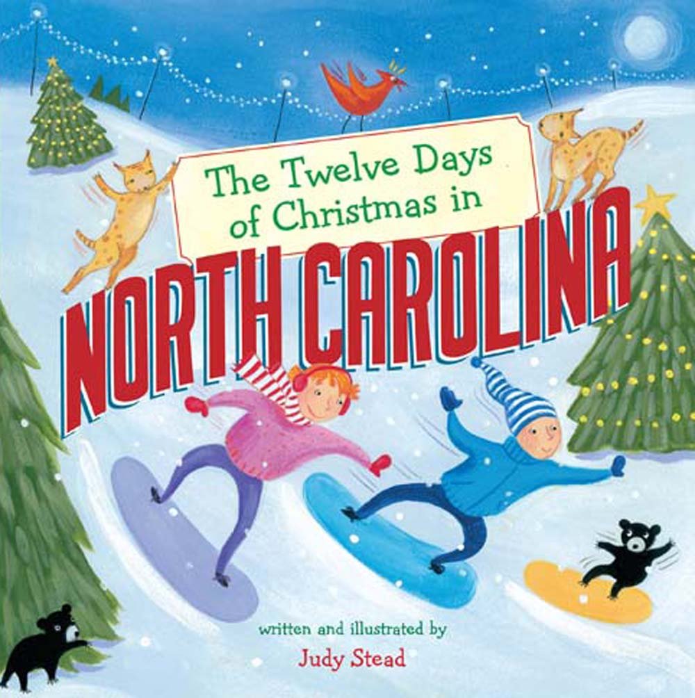 12 Days of Christmas in North Carolina - Holiday Book for Kids | American Christmas Traditions & Festive Story | Perfect for Gifts, Family Reading & Holiday Celebrations