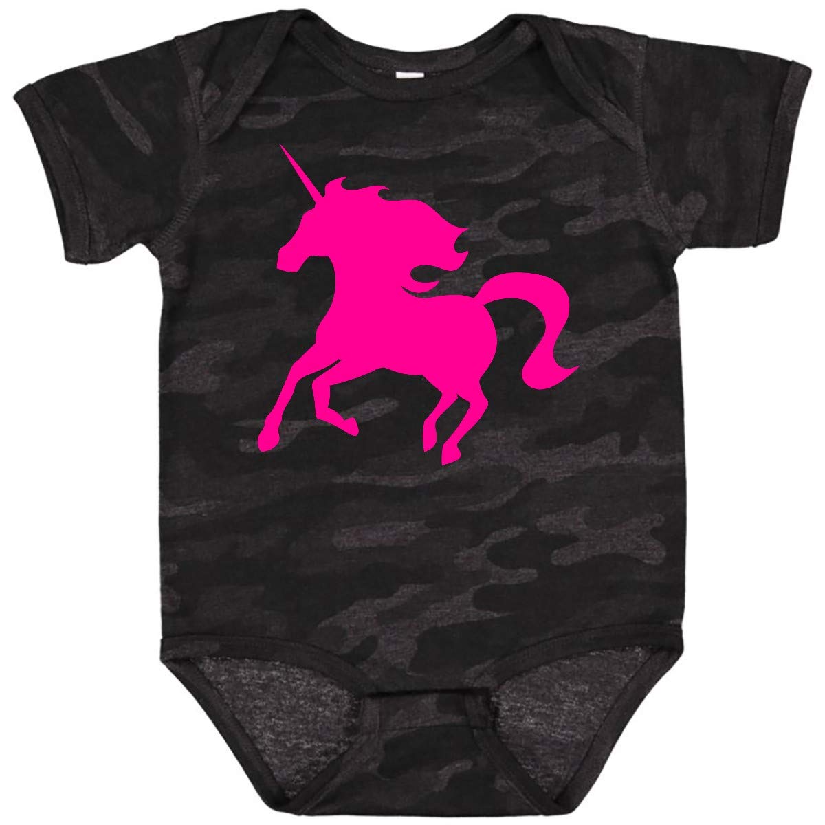 Inktastic Pink Unicorn Baby Bodysuit - Cute & Soft Cotton Onesie for Newborns & Infants - Perfect for Baby Showers, Birthdays & Photo Shoots