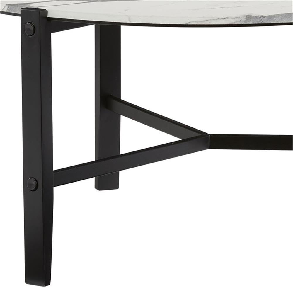 Progressive Furniture Rowen Cocktail Table - Modern Coffee Table for Living Room, Lounge & Office - Stylish Center Table with Storage Shelf for Home Decor