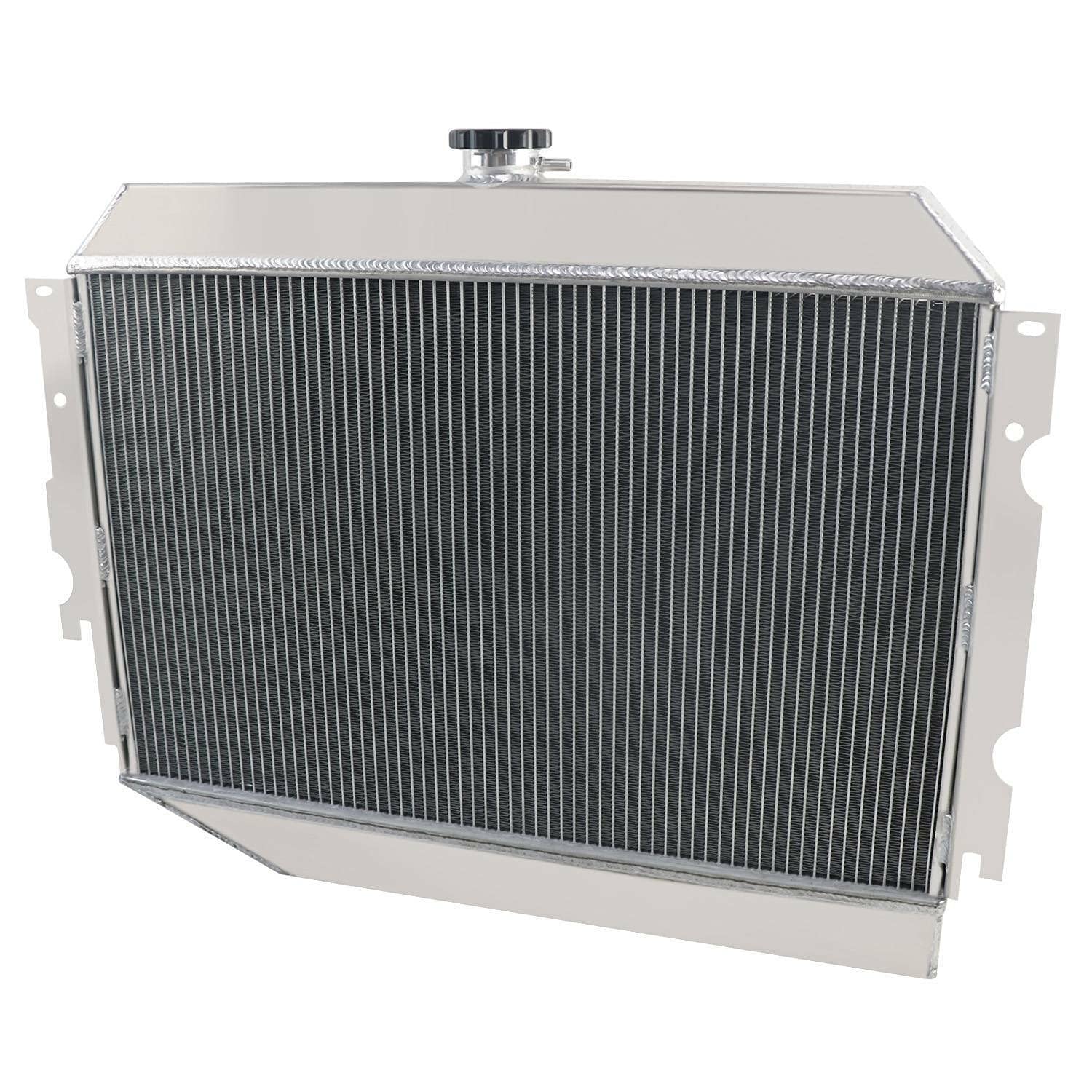 3 Row Aluminum Radiator Shroud Fan for 1968-1974 Dodge Mopar Charger Small Block 26