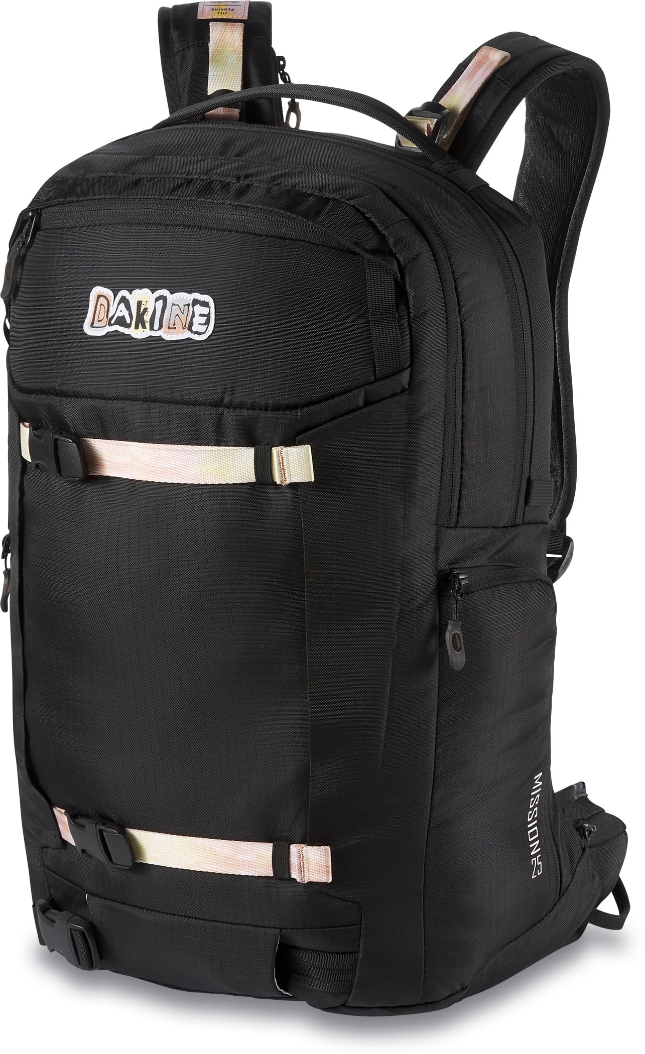 Dakine Women's Team Mission Pro 25L Backpack - Black, One Size Hiking & Travel Daypack for Outdoor Adventures & Commuting